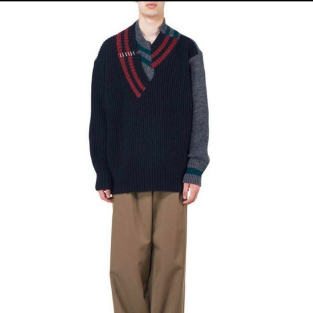 kolor 19aw クレイジーパターンニット カラー-