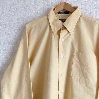 NAUTICA  ノーティカ　ボタンダウンシャツ　ワンポイント　刺繍　古着(シャツ)