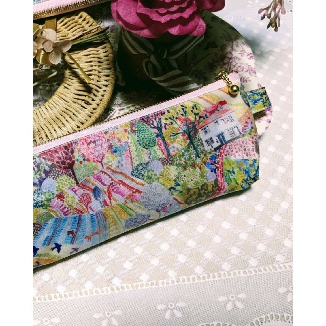 ラミネート ペンケース ハンドメイド
