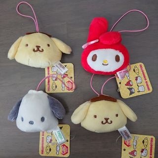 サンリオ(サンリオ)のマイメロディ ポムポムプリン ポチャッコ サンリオ フェイス マスコット(キャラクターグッズ)