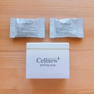 セルニュー(Cellnew)のcellnew+ セルニュープラス ソープ（石鹸）90g + 17g (洗顔料)