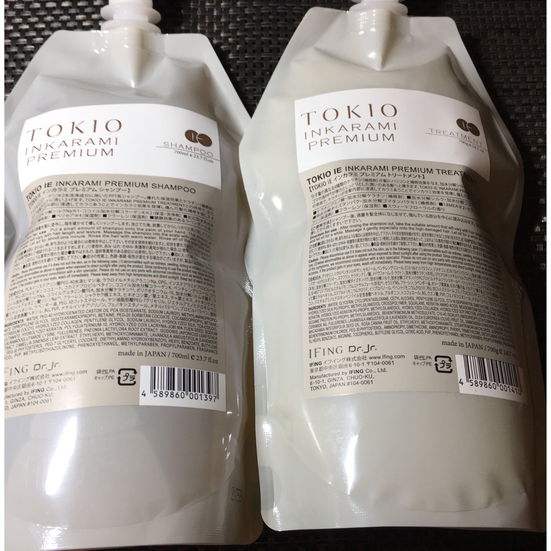 TOKIO トキオ プレミアム シャンプー トリートメント 700ml ...