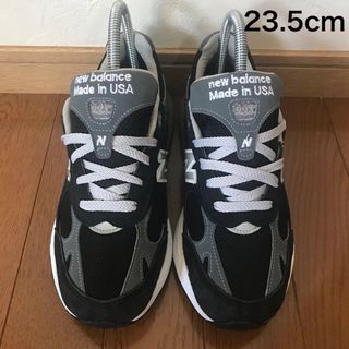 ニューバランス(New Balance)のアメリカUSA製 ニューバランスWR993BKブラック23.5cm(スニーカー)