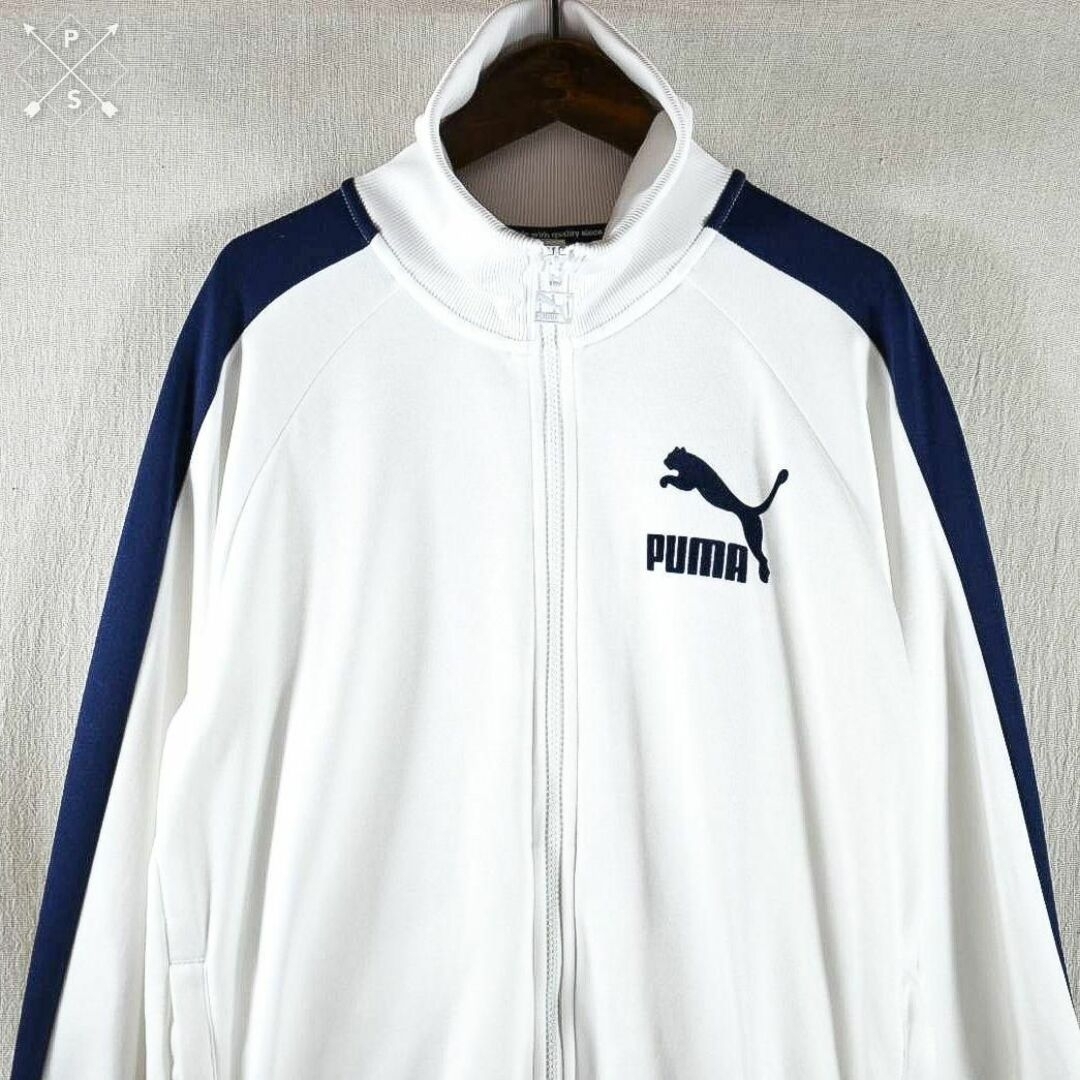 希少 あいみょん PUMA プーマ トラックジャケット ジャージ 赤 紺 ロゴ