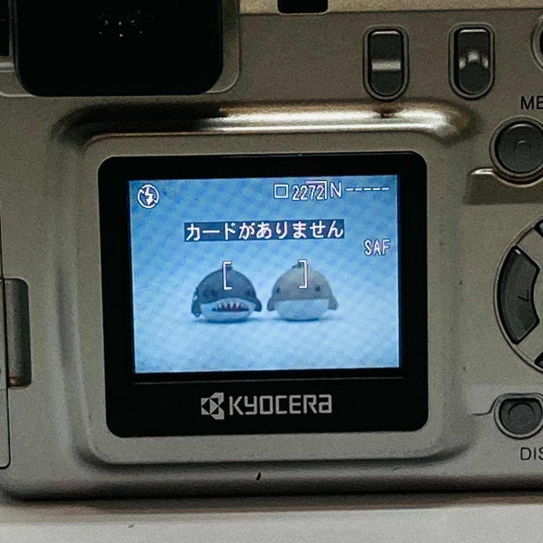 京セラ - 【C3593】KYOCERA Finecam M400R デジタルカメラの通販 by