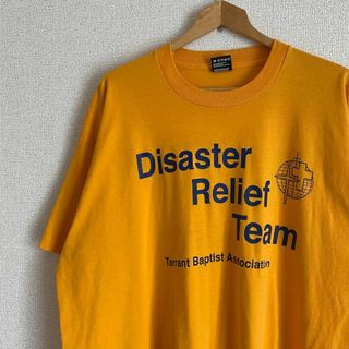 90s  USA製　フルーツオブザルーム　Tシャツ　半袖　プリント　古着(Tシャツ/カットソー(半袖/袖なし))