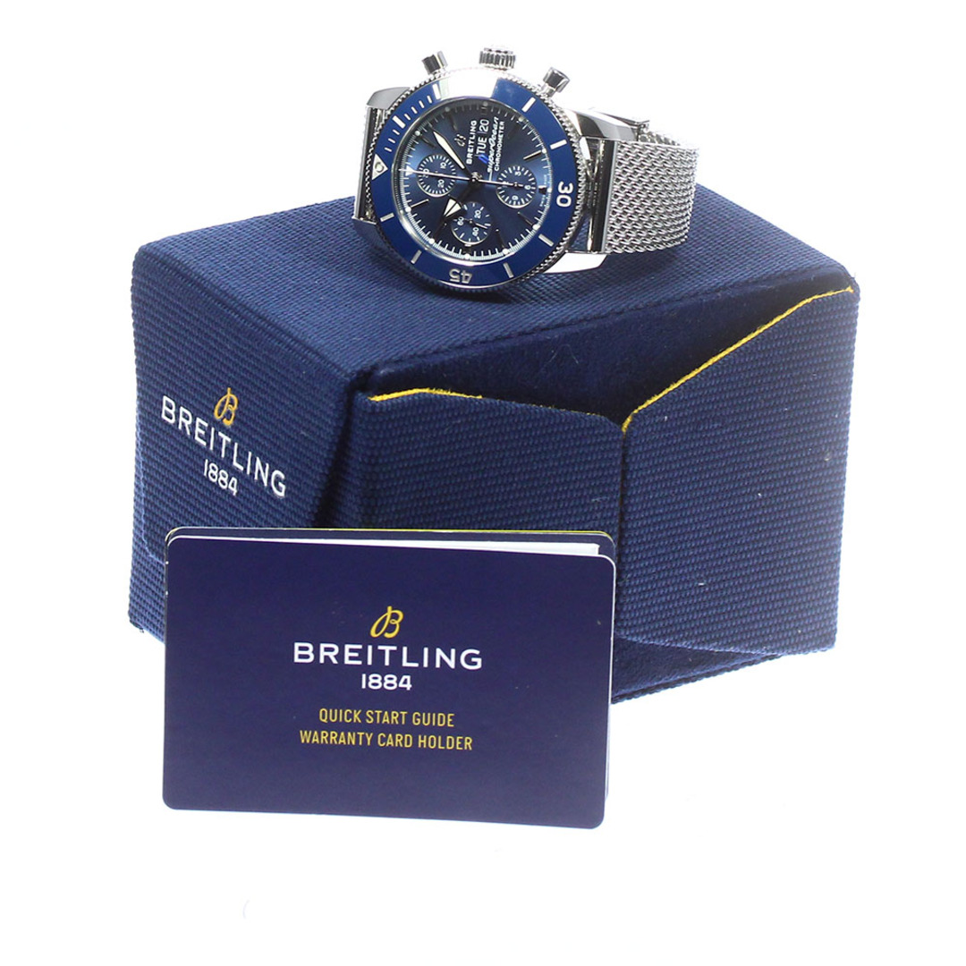 BREITLING(ブライトリング)のブライトリング BREITLING A13313 スーパーオーシャン ヘリテージII クロノグラフ デイデイト 自動巻き メンズ 美品 内箱・保証書付_770784 メンズの時計(腕時計(アナログ))の商品写真