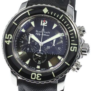 ブランパン(BLANCPAIN)のブランパン Blancpain 5085F-1130-52 フィフティ・ファゾムス クロノグラフ 自動巻き メンズ 保証書付き_756996(腕時計(アナログ))