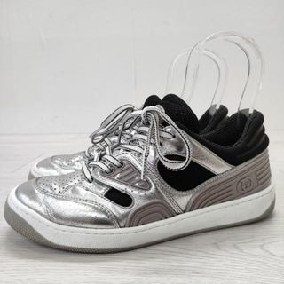 グッチ(Gucci)のGUCCI BASKET バスケット サイズ36 スニーカー シルバー 他多色 レディース グッチ【中古】3-0912G◎(スニーカー)