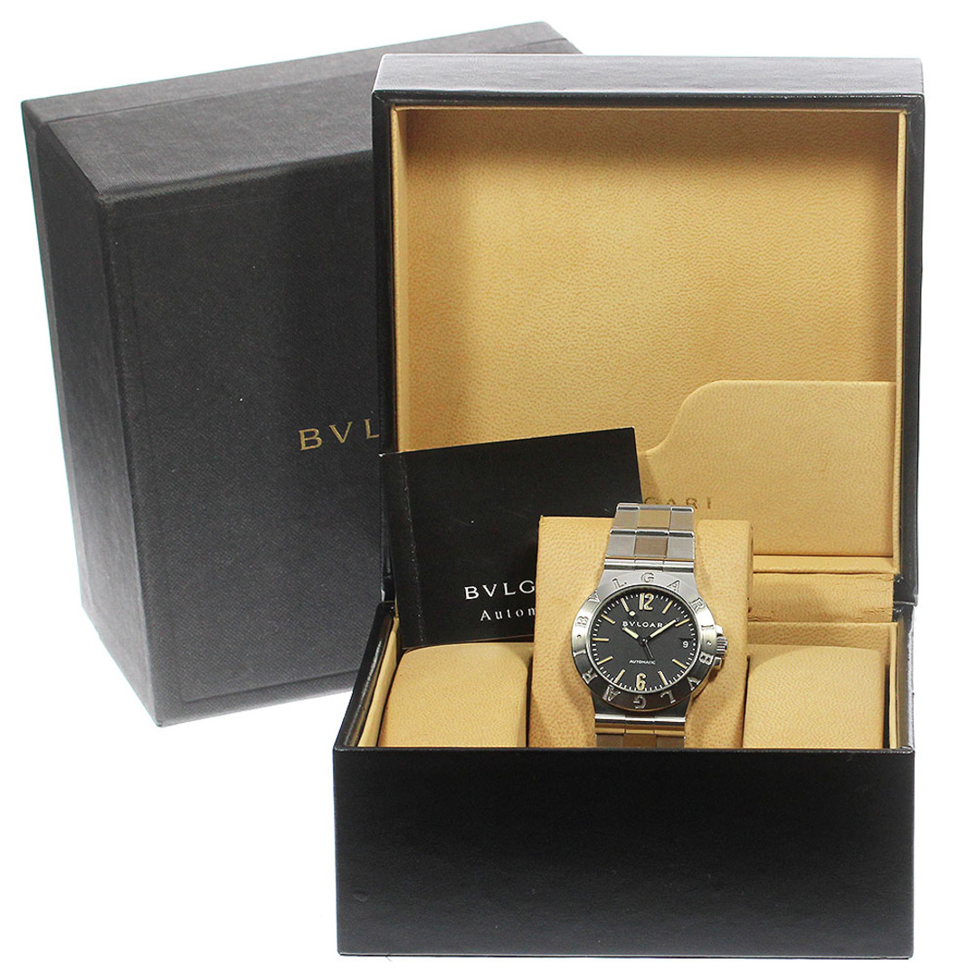 BVLGARI(ブルガリ)のブルガリ BVLGARI LCV35S ディアゴノ デイト 自動巻き メンズ 箱・保証書付き_771512 メンズの時計(腕時計(アナログ))の商品写真