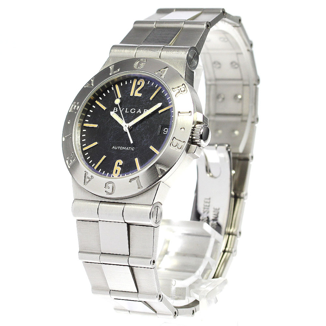BVLGARI(ブルガリ)のブルガリ BVLGARI LCV35S ディアゴノ デイト 自動巻き メンズ 箱・保証書付き_771512 メンズの時計(腕時計(アナログ))の商品写真