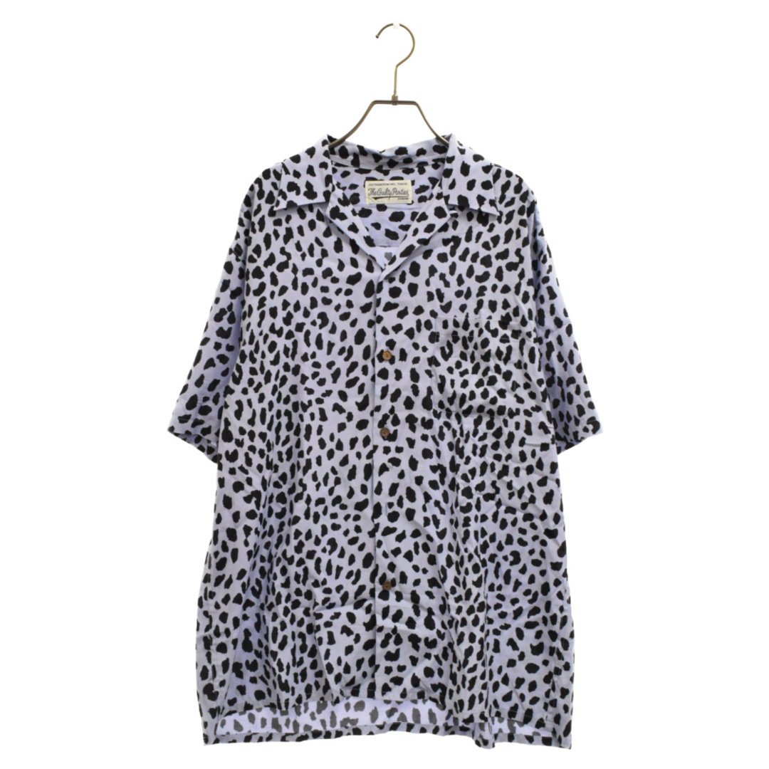 ワコマリア 21SS ハワイアンシャツ レーヨン レオパード Size S-
