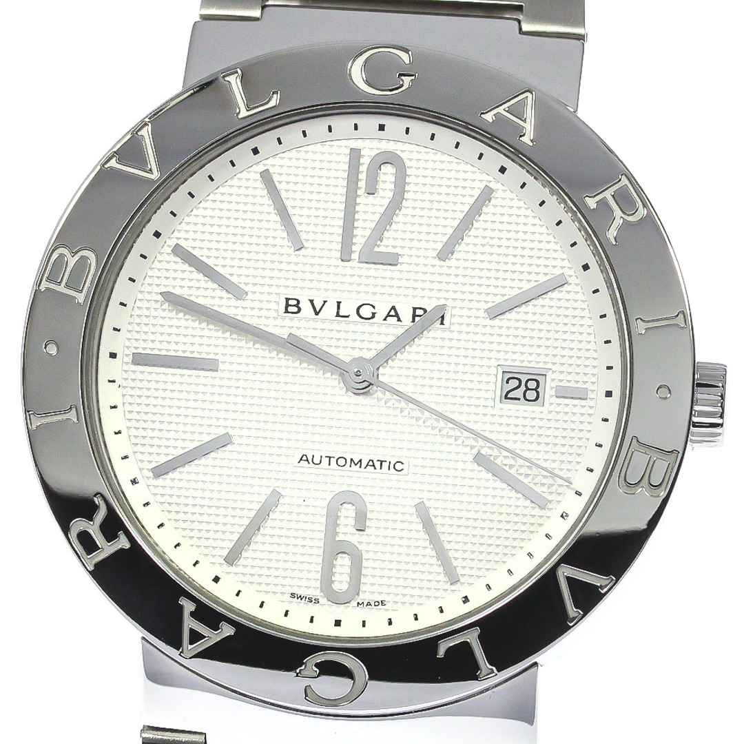 ブルガリ BVLGARI BB42SSAUTO ブルガリブルガリ デイト 自動巻き メンズ 美品 _773973