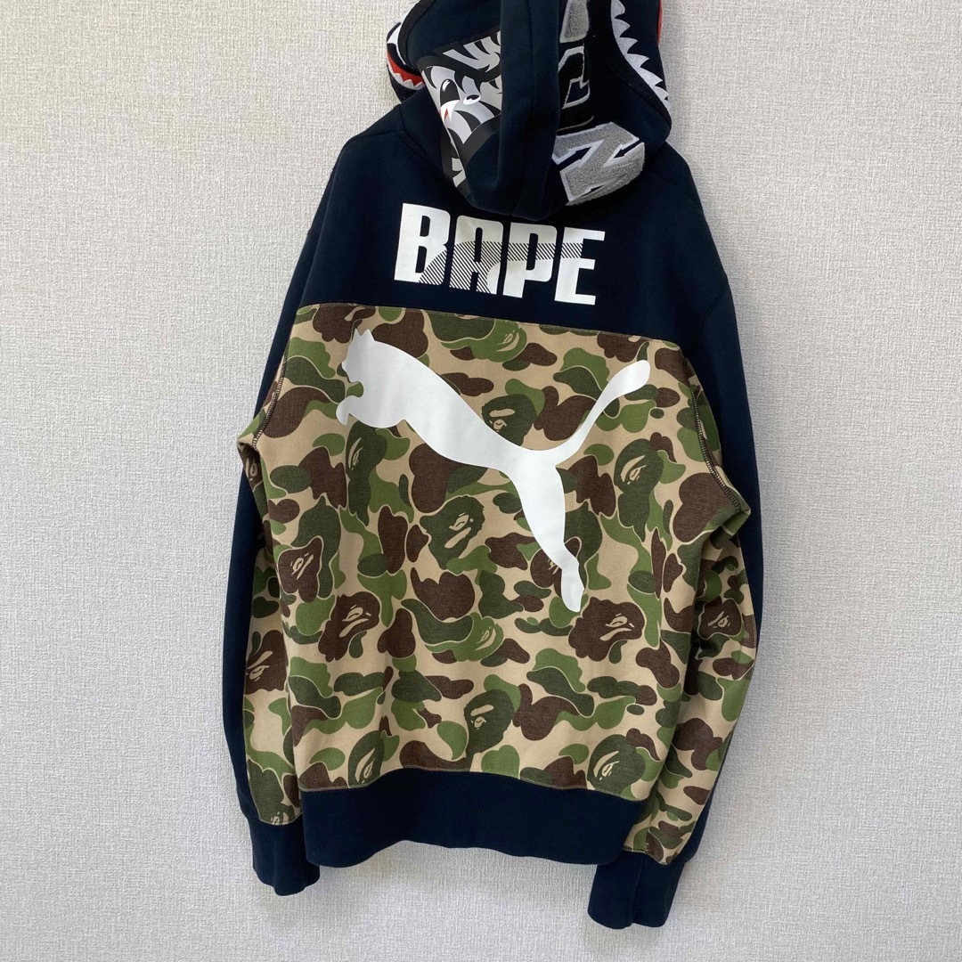 SALE 希少！PUMA✖️BAPE コラボパーカー