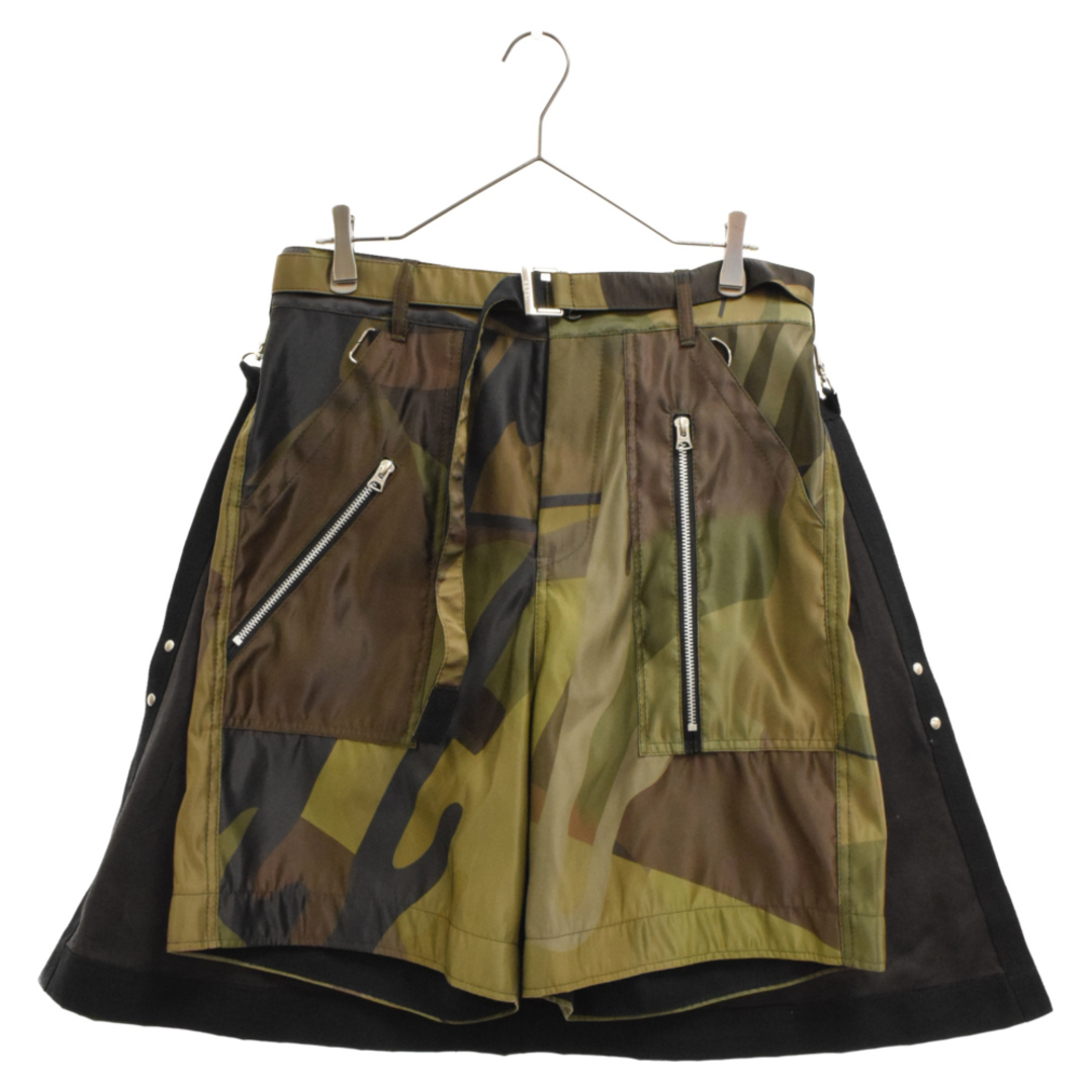 sacai - Sacai サカイ 21AW×KAWS Shorts 21-02567M カウズ ベルト付