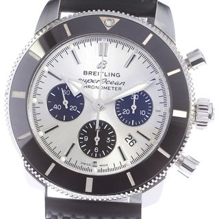 ブライトリング(BREITLING)のブライトリング BREITLING AB0162 スーパーオーシャン ヘリテージII B01 クロノグラフ デイト 自動巻き メンズ 良品 箱・保証書付き_769056(腕時計(アナログ))