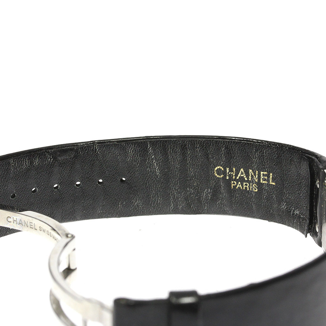 ベルト訳あり シャネル CHANEL マトラッセ ダイヤベゼル クォーツ レディース _768034