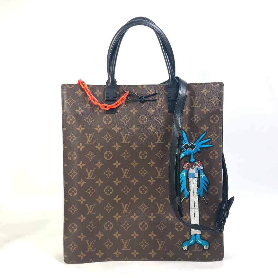 ルイヴィトン LOUIS VUITTON サックプラ M45667 モノグラム LVフレンズ カバン 2WAYバッグ ショルダーバッグ 斜め掛け トートバッグ モノグラムキャンバス ブラウン