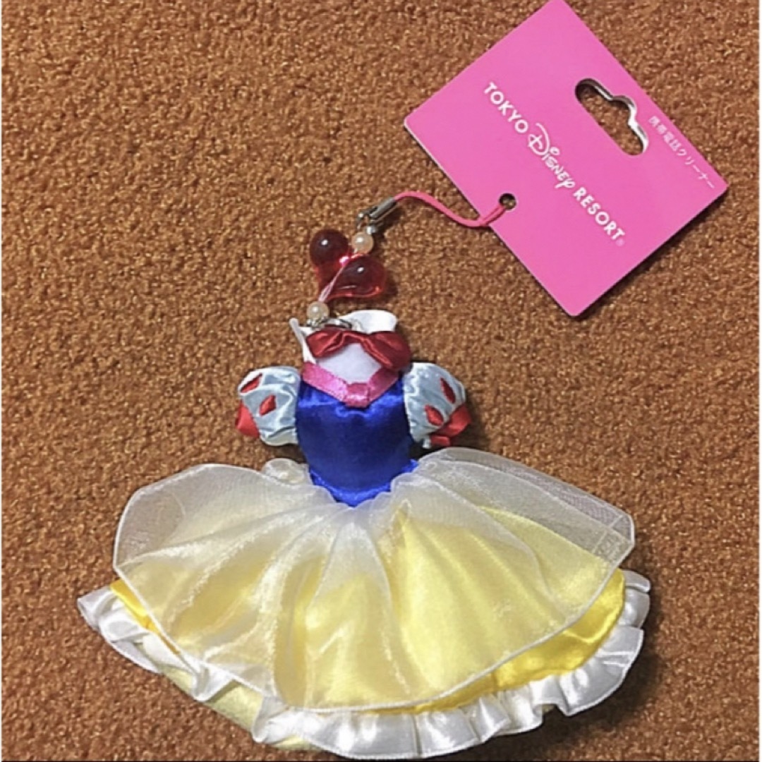 白雪姫(シラユキヒメ)の白雪姫　携帯クリーナー エンタメ/ホビーのおもちゃ/ぬいぐるみ(キャラクターグッズ)の商品写真