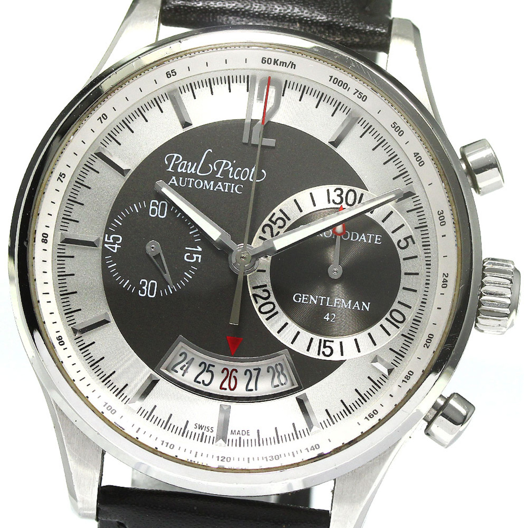 Paul Picot(ポールピコ)のポールピコ PaulPicot 2134SG ジェントルマン クロノグラフ 自動巻き メンズ _768078 メンズの時計(腕時計(アナログ))の商品写真