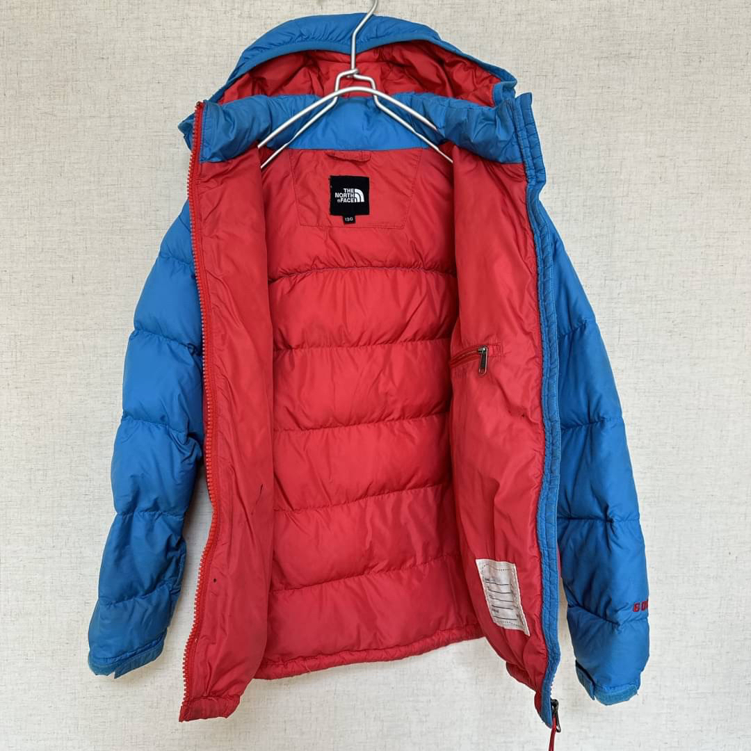 THE NORTH FACE(ザノースフェイス)のノースフェイス　ダウンジャケット  キッズ130 フィル600 キッズ/ベビー/マタニティのキッズ服男の子用(90cm~)(ジャケット/上着)の商品写真