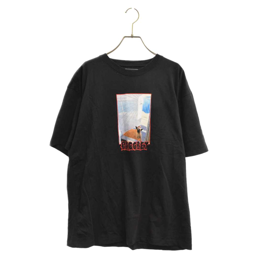 PACCBET ラスベート MENS DOG T-SHIRT フロントフォトプリント ドッグ 半袖Tシャツ ブラック 5568-343-0803 |  フリマアプリ ラクマ