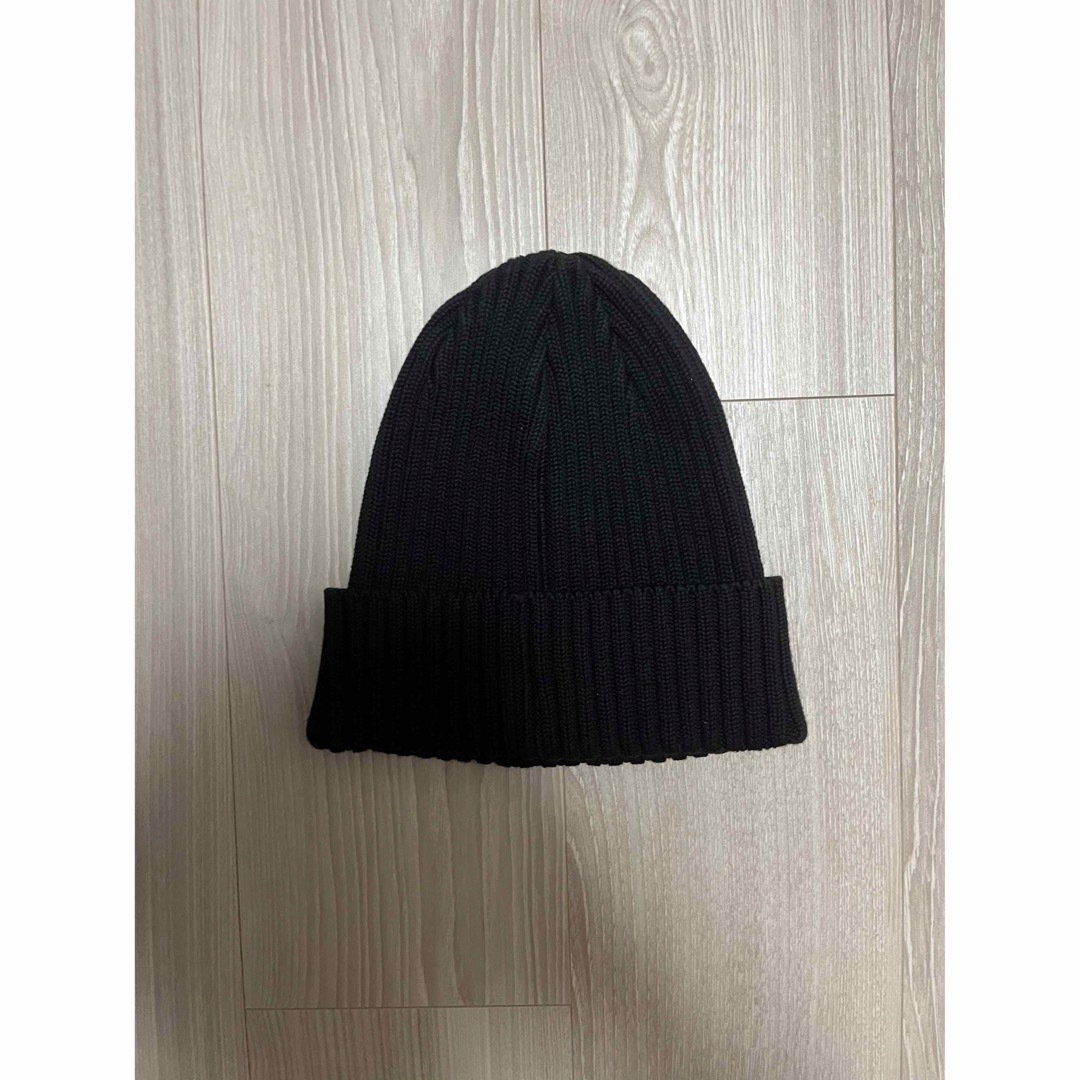 Supreme(シュプリーム)のSupreme overedyed Beanie ビーニーキャップ　黒 メンズの帽子(ニット帽/ビーニー)の商品写真