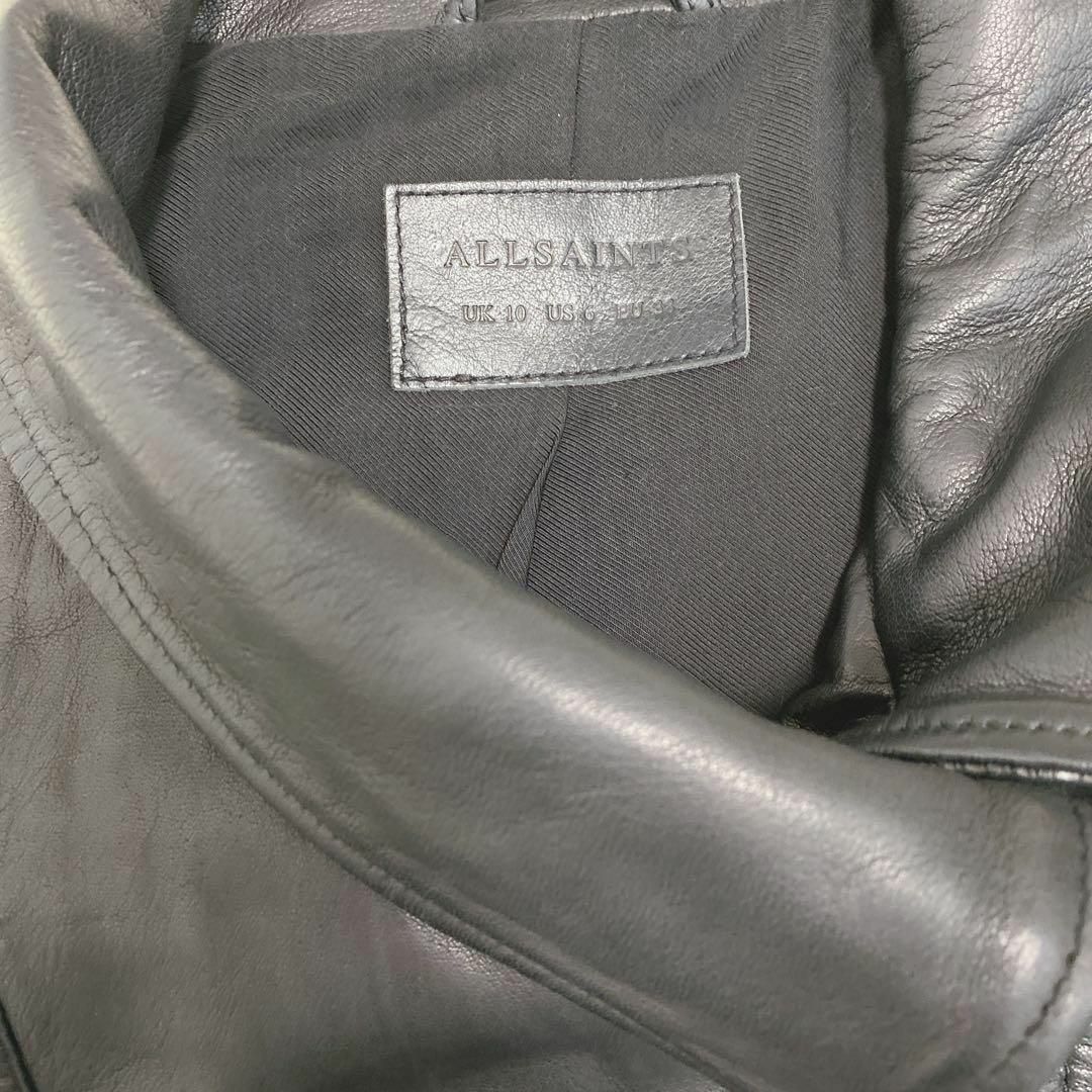 美品　allsaints オールセインツ　ダブルライダースジャケット　ブラック 2