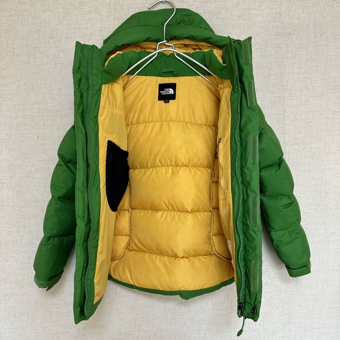 THE NORTH FACE(ザノースフェイス)のノースフェイス　ダウンジャケット  キッズ110 HyVent  キッズ/ベビー/マタニティのキッズ服男の子用(90cm~)(ジャケット/上着)の商品写真