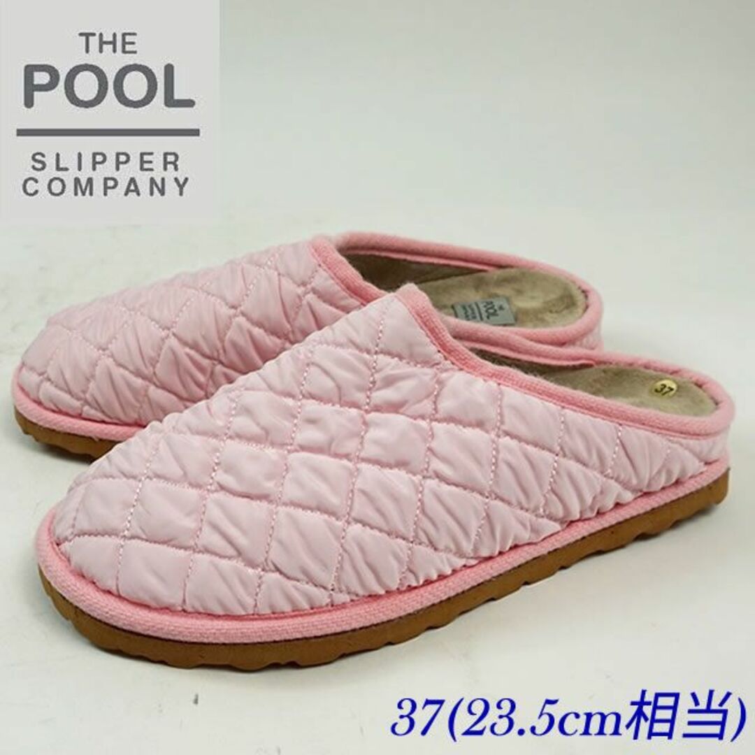 THE POOL サンダル キルティング ピンク 23.5cm 4805813 レディースの靴/シューズ(サンダル)の商品写真