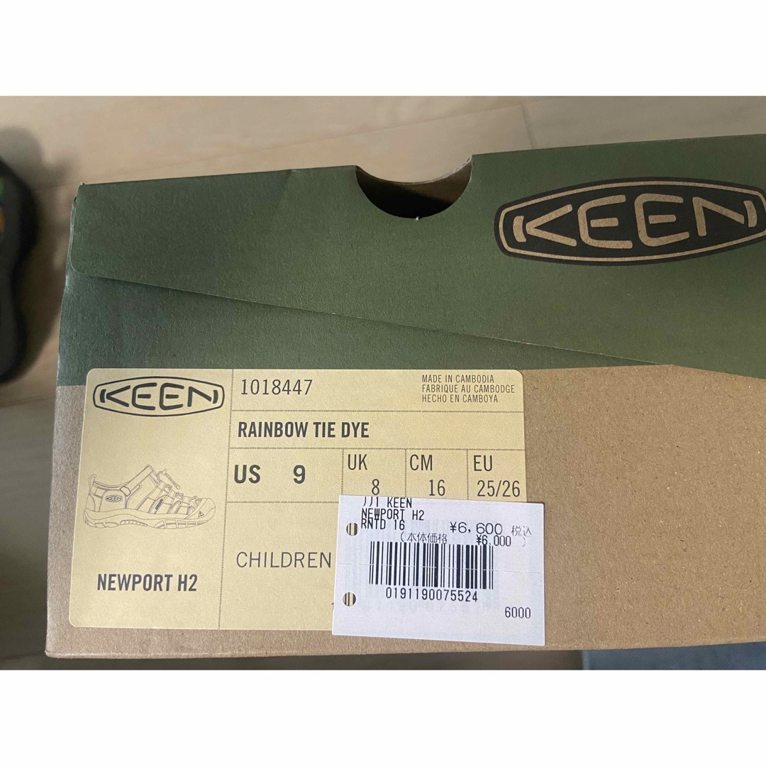 KEEN(キーン)のKEEN キッズサンダル キッズ/ベビー/マタニティのキッズ靴/シューズ(15cm~)(サンダル)の商品写真