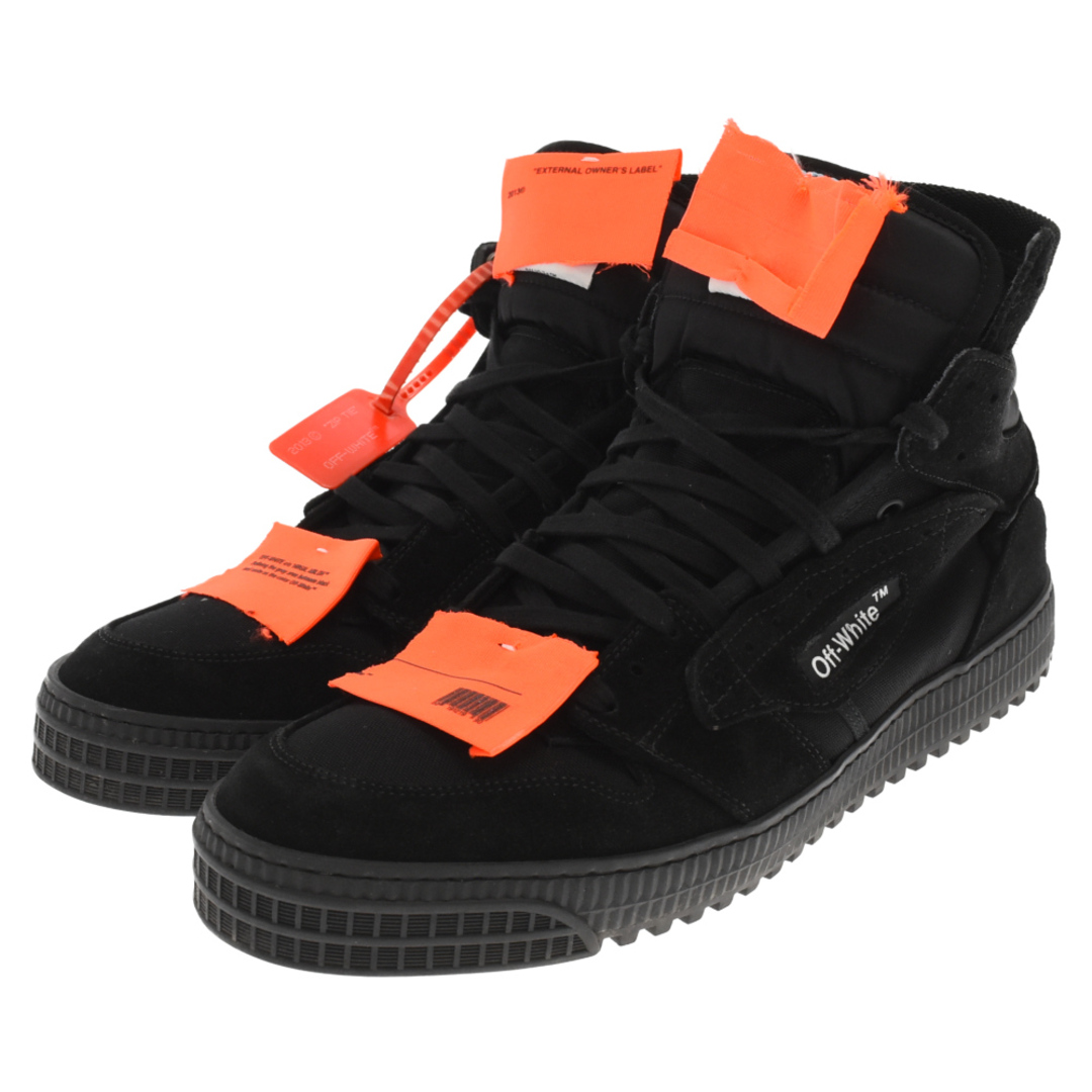 OFF-WHITE オフホワイト 18AW MOTO WRAP SNEAKER ベルクロソックス ハイカットスニーカー ベージュ 41 OMIA108F18B830010610