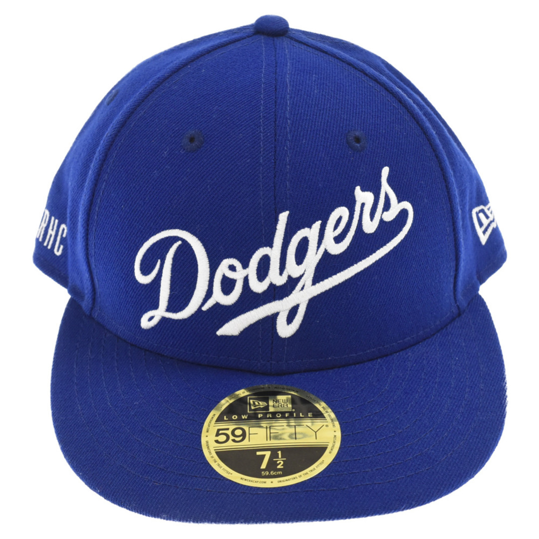 NEW ERA ニューエラ ×RHC RON HERMAN Los Angeles Dodgers 59FIFTY×ロンハーマン  ロサンゼルスドジャース 6パネル ベースボールキャップ ブルー