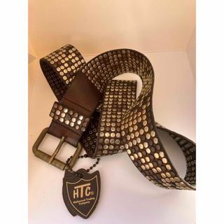 HTC - HTC : 10000 STUDS BELT ブラウン 80/32の通販 by きんにく's