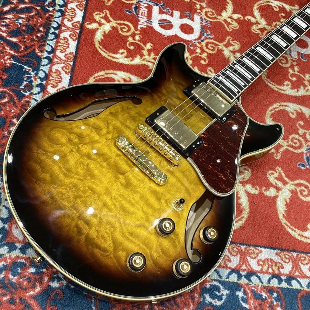 Ibanez（アイバニーズ）/ AM93QM Antique Yellow Sunburst 【現物写真】【USED】【島村楽器独占販売モデル】 【USED】エレクトリックギターセミアコ【イオンモール福岡店】