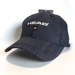 ヘッド(HEAD)の新品・未使用　HEAD  ヘッド　スポーツキャップ　デニムキャップ　ロゴ　帽子(キャップ)