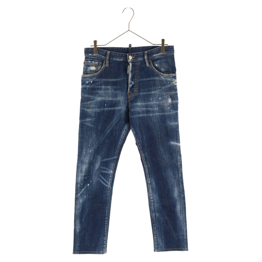 DSQUARED2 ディースクエアード 19AW Sexy Mercury jeans セクシーマーキュリージーンズ ダメージスキニージーンズ インディゴ S71lb0663