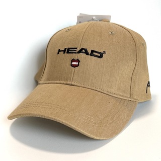 ヘッド(HEAD)の新品・未使用　HEAD ヘッド　ロゴキャップ　スポーツキャップ　デニムキャップ(キャップ)
