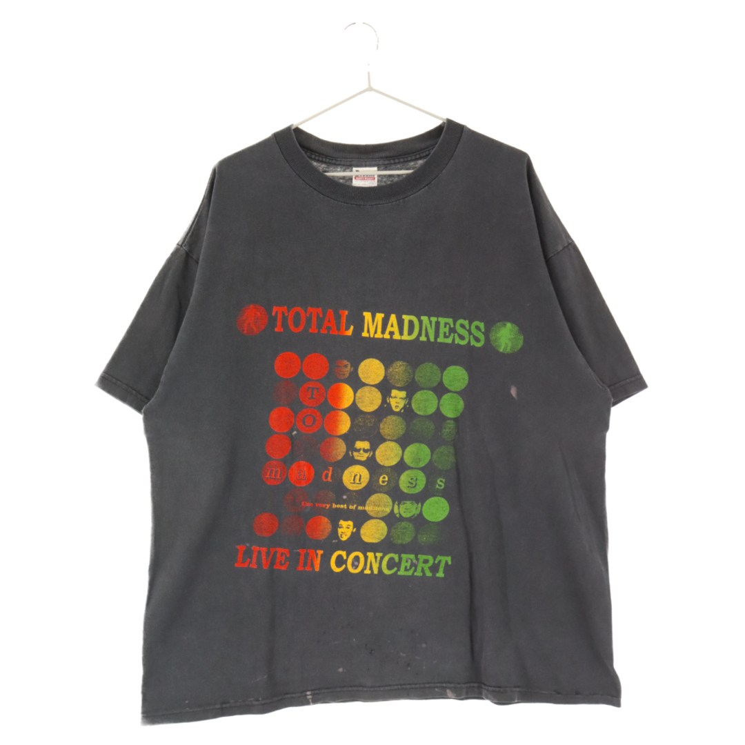 VINTAGE ヴィンテージ Total Madness T-Shirt トータルマッドネス半袖Tシャツ ブラック