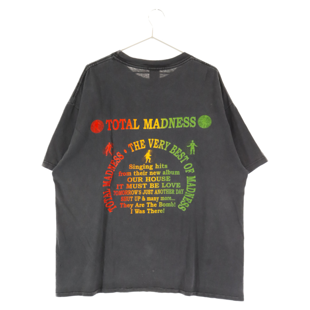 VINTAGE ヴィンテージ Total Madness T-Shirt トータルマッドネス半袖Tシャツ ブラック