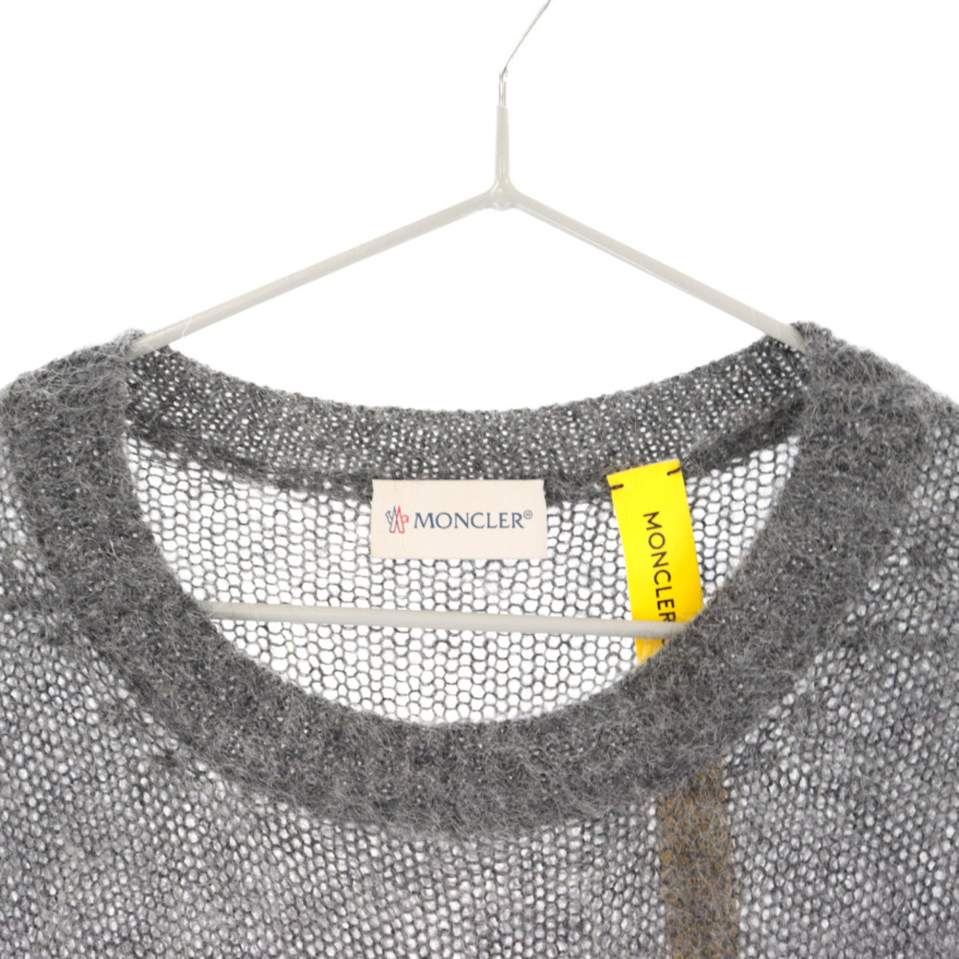 【入手困難】モンクレール GENIUS トリコロール ニット セーター 刺繍ロゴ