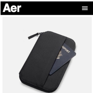 エアー(AER)のAer エアートラベルジップウオレット(スーツケース/キャリーバッグ)