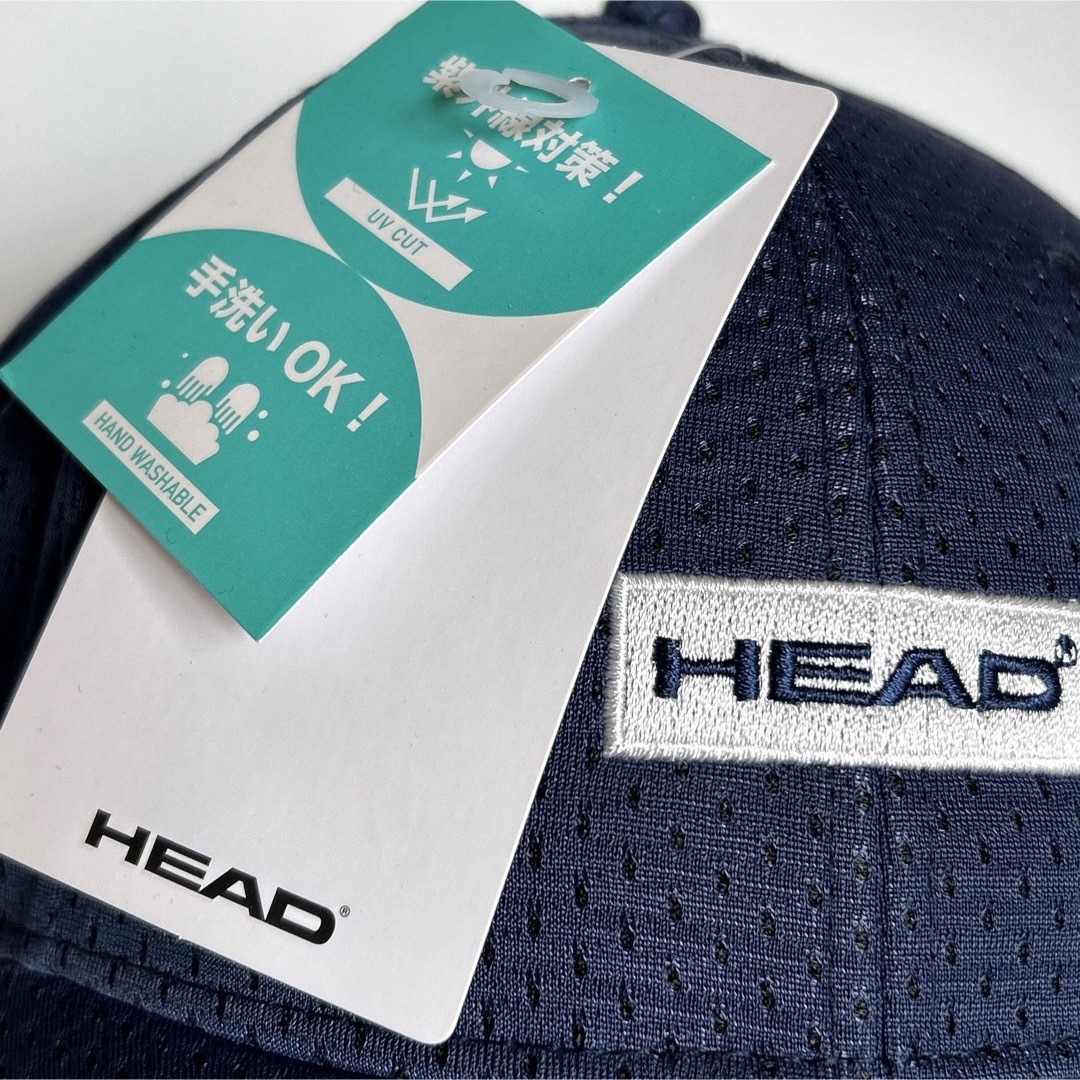 HEAD(ヘッド)の新品・未使用　HEAD  ヘッド　スポーツキャップ　メッシュキャップ　ロゴ　帽子 メンズの帽子(キャップ)の商品写真