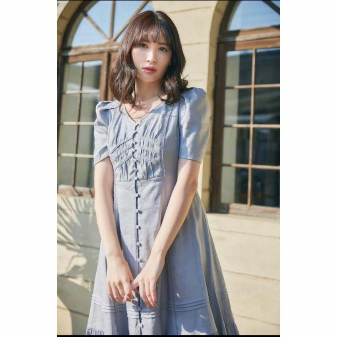 herlipto Time After Time Scalloped Dress - ロングワンピース/マキシ ...