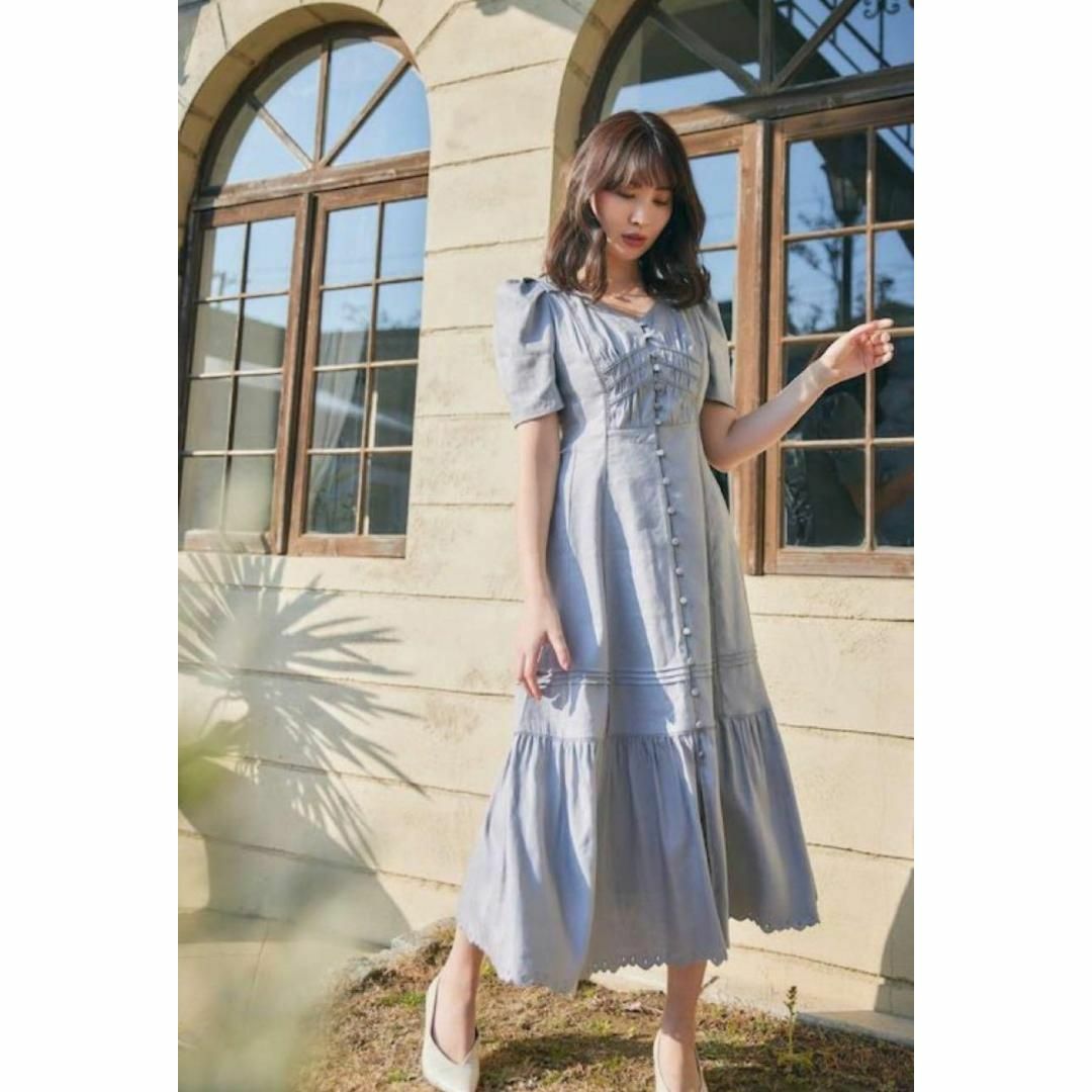 After Time Scalloped Dress herlipto