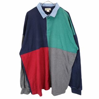 L.L.Bean - 90年代 USA製 L.L.Bean エルエルビーン ラガーシャツ