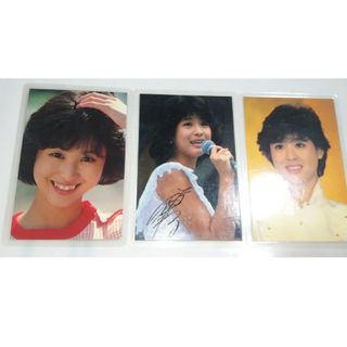 セイコー(SEIKO)の松田聖子 ブロマイド3枚セット【値下げ】(アイドルグッズ)