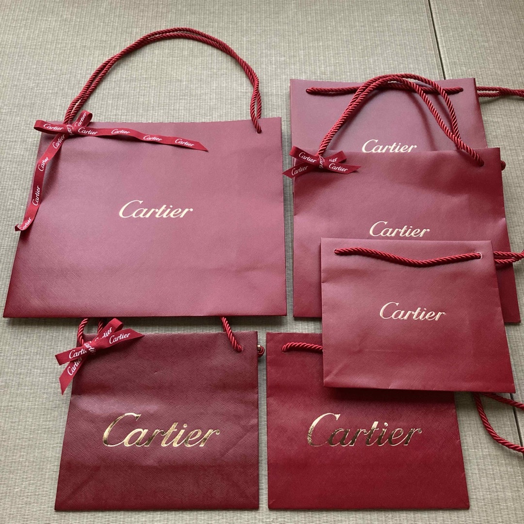 Cartier(カルティエ)のCartier 紙袋まとめ売り レディースのバッグ(ショップ袋)の商品写真