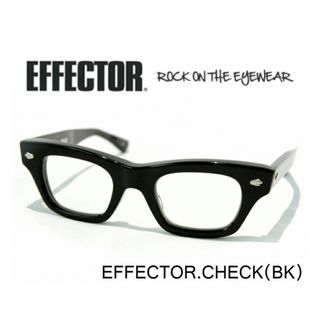 EFFECTOR 定番黒縁セルフレーム「AFTERBEAT」新品未使用品