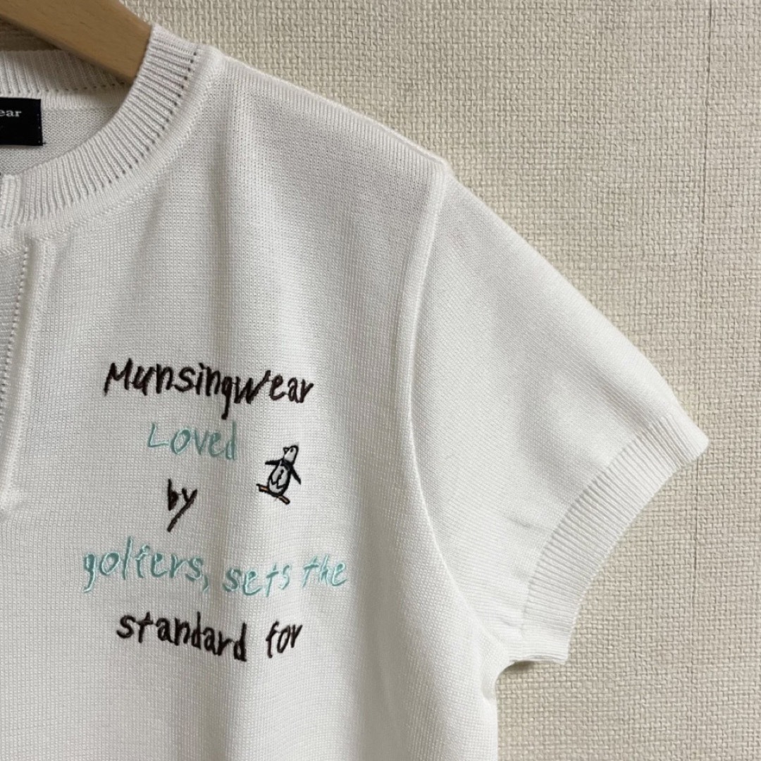 Munsingwear(マンシングウェア)の№119　タグ付♪ Munsingwear マンシングウウェア ポロシャツ M レディースのトップス(ポロシャツ)の商品写真